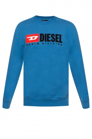Branded cotton sweatshirt, zdjęcie 1 Branded cotton sweatshirt od Diesel